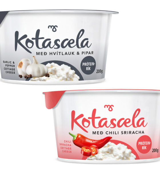 MS kynnir tvær nýjar bragðtegundir af kotasælu í byrjun mars