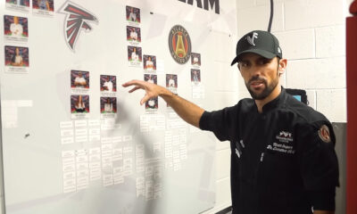 Eldhús í ofurkeyrslu: 1.000 starfsmenn umbreyta Mercedes-Benz Stadium á innan við 18 klukkustundum