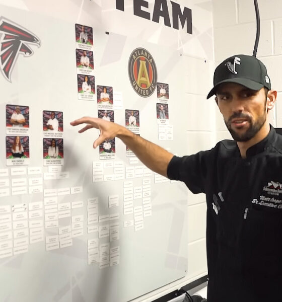 Eldhús í ofurkeyrslu: 1.000 starfsmenn umbreyta Mercedes-Benz Stadium á innan við 18 klukkustundum