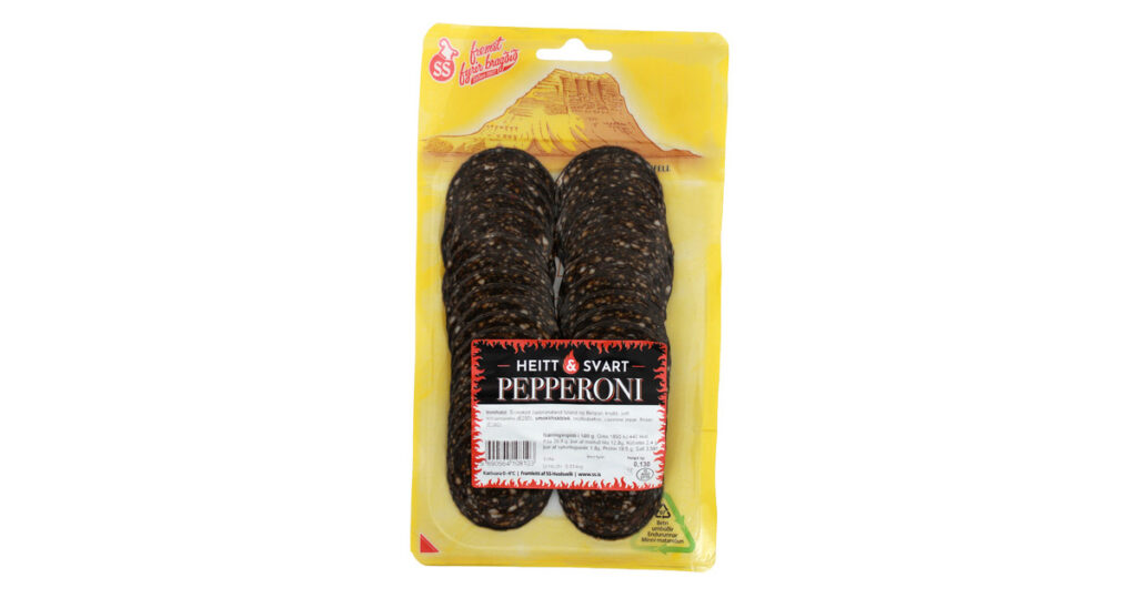 Hefur þú smakkað svart pepperoni?