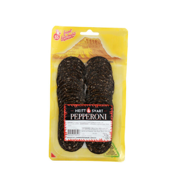 Hefur þú smakkað svart pepperoni?