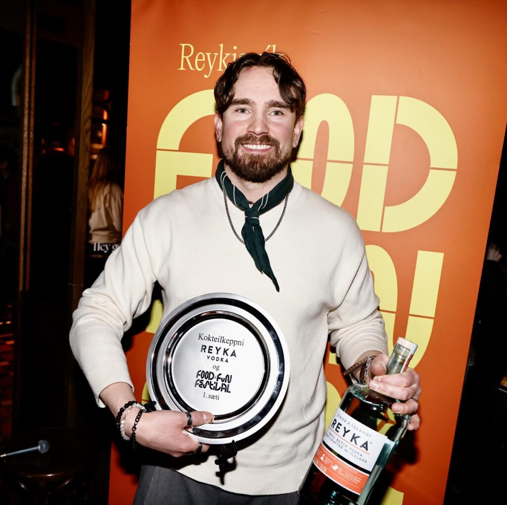 Myndaveisla: Svavar Helgi Ernuson sigraði í Reyka kokteilkeppninni á Food & Fun