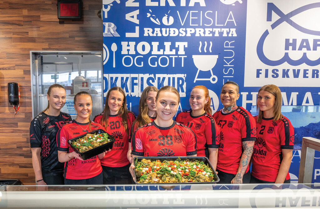 „Neglan“ komin í borðið hjá Hafinu: nýr fiskréttur í samstarfi við Aftureldingu