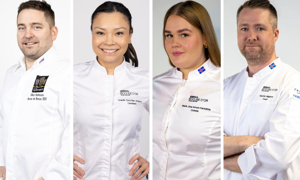 Íslenska Bocuse d’Or liðið klárt í slaginn í Marseille