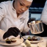 Myndasyrpa. Snædís skilar sínum fyrsta rétti til dómara - Bocuse d´Or 2026