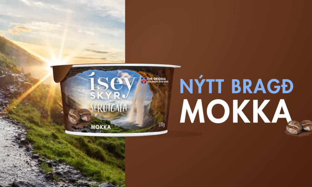 Verðlaunaskyr á leið í verslanir - Ísey skyr mokka