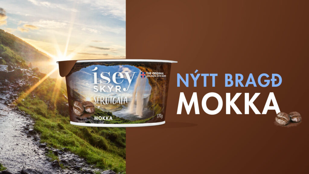 Verðlaunaskyr á leið í verslanir - Ísey skyr mokka