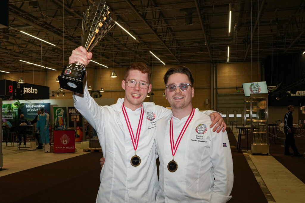 Gull og silfur til Íslands á Norðurlandamótinu í matreiðslu