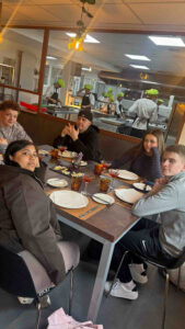 Sex matreiðslunemar úr VMA kynntu sér spænska matargerð í Mostoles