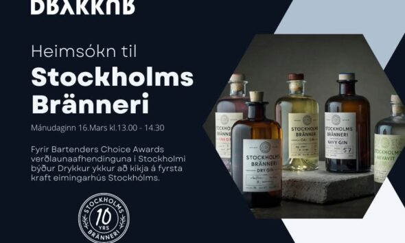 Heimsókn til Stockholms Bränneri fyrir íslenska veitingamenn