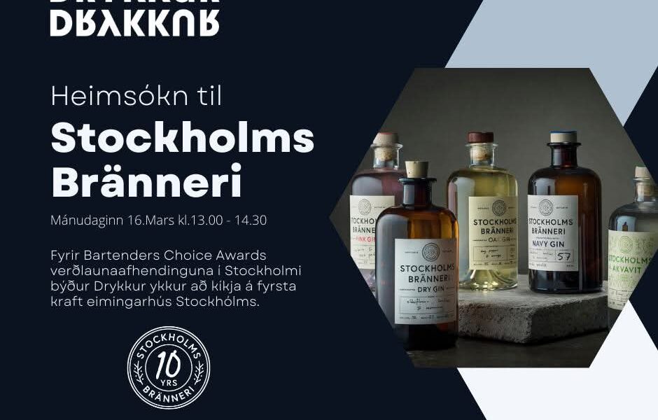 Heimsókn til Stockholms Bränneri fyrir íslenska veitingamenn
