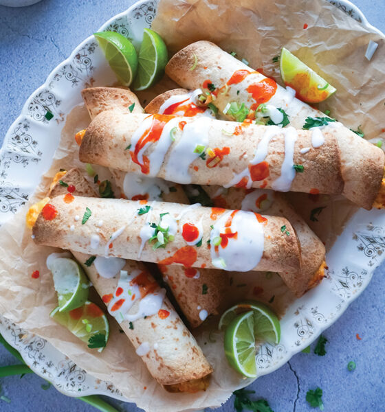 Kósýkvöldið reddað: Stökkar kjúklinga tortillur með buffalo sósu