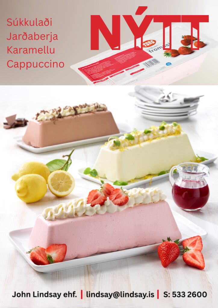 Nýjung fyrir stóreldhús - Tilbúinn frómas