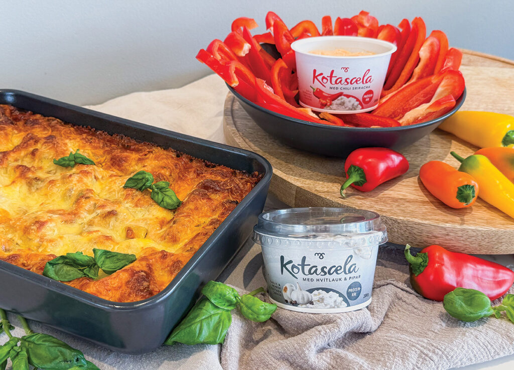 Klassískt lasanja fær nýtt bragð með kotasælu