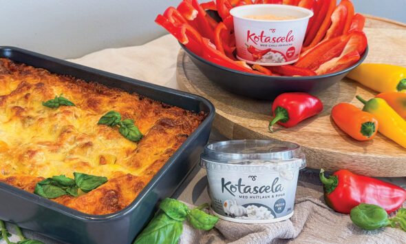 Klassískt lasanja fær nýtt bragð með kotasælu