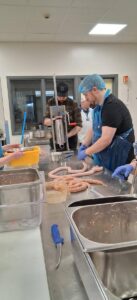 Fullt var út úr dyrum á pylsugerðarnámskeiði landsliðs kjötiðnaðarmanna - Myndir