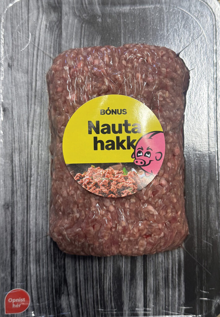 Aftur greinist salmonella í nautahakk