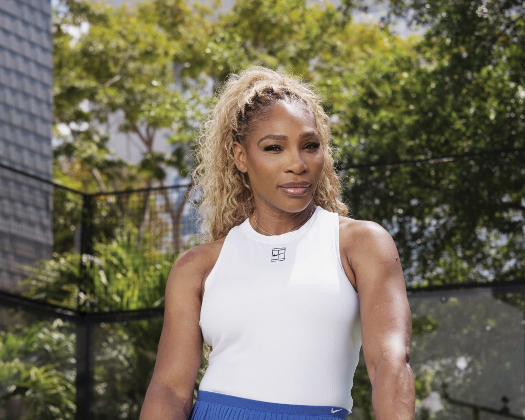 Tennisstjarnan Serena Williams