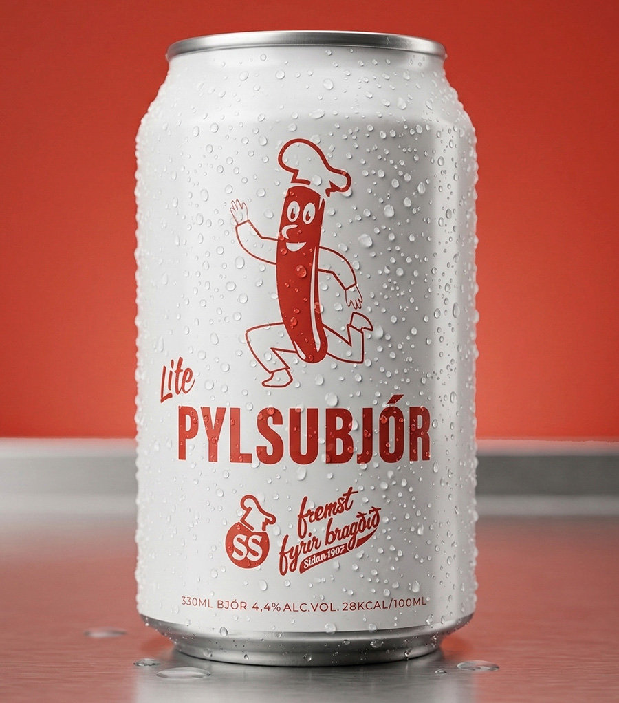Nýr bjór þróaður með íslensku pylsuna í huga