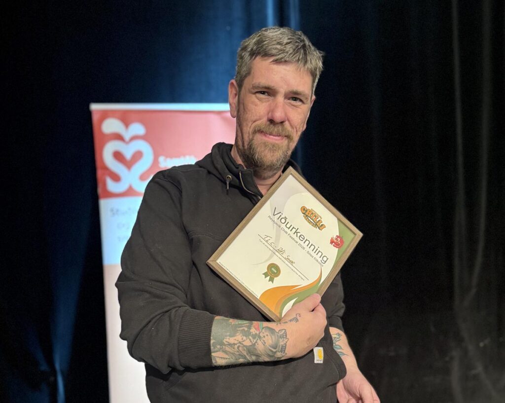 Myndasafn: Litríkur matarmarkaður og logandi stemning á Chilli Festival