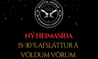 Beittir hnífar opna nýja vefverslun með opnunartilboðum