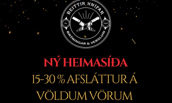Beittir hnífar opna nýja vefverslun með opnunartilboðum