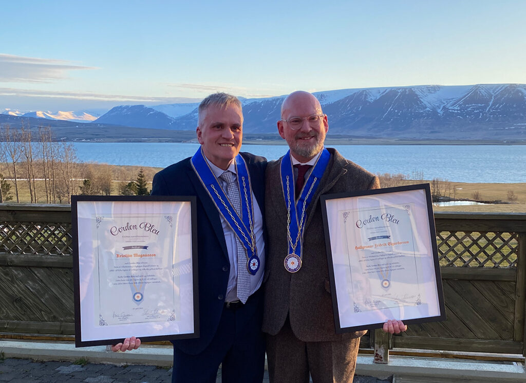 Kristján og Hallgrímur meðal heiðursgesta kvöldsins