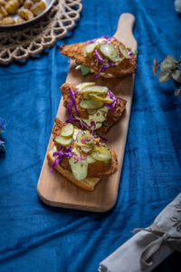 Airfryer rauðspretta á brioche sem svíkur engan