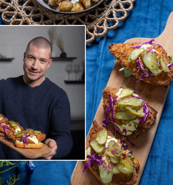 Airfryer rauðspretta á brioche sem svíkur engan