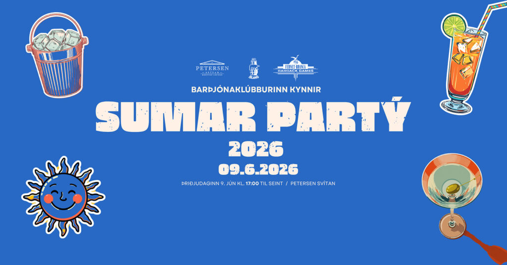 Barþjónar og fagfólk fagna sumrinu með alvöru stemningu