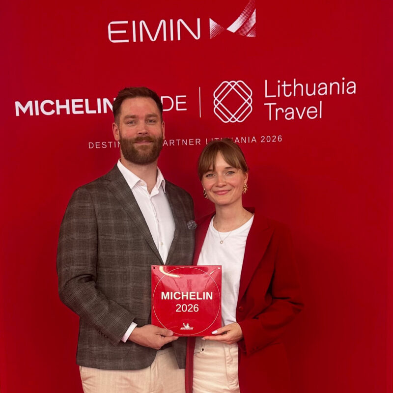 Íslenskur matreiðslumaður fær Michelin-viðurkenningu fyrir nýjan veitingastað í Vilníus