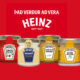 Heinz sósur í 33 ml. Hentugt fyrir hótel, gistiheimili og veitingarekstur