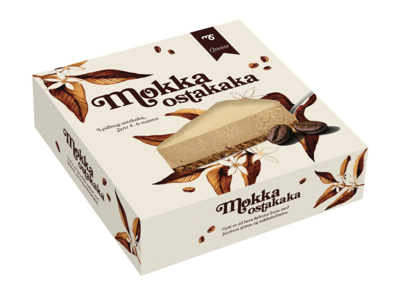 Mokka ostakaka frá MS