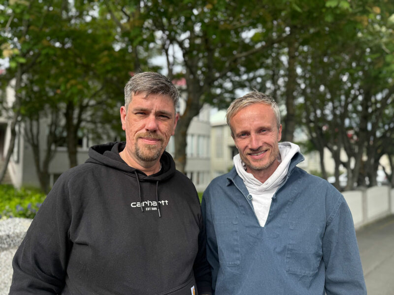 Atli Snær og Einar Örn opna Chikin á Akureyri
