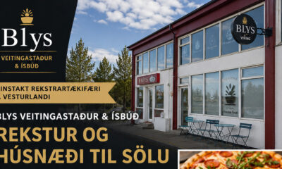 Rekstur og húsnæði til sölu - Blys veitingastaður og ísbúð í Búðardal er kominn á sölu. Um er að ræða fullbúinn veitingastað í eigin húsnæði með rótgrónum rekstri og fjölbreyttum tekjumöguleikum.