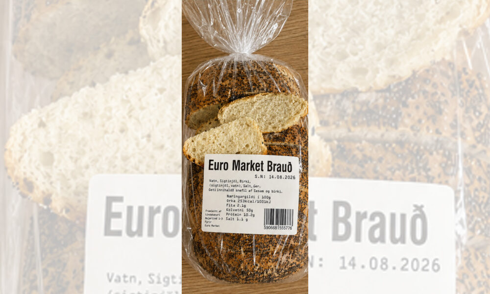 Málmbiti fannst í einu brauði