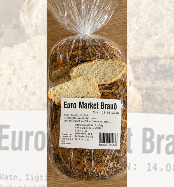 Málmbiti fannst í einu brauði
