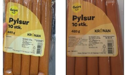 Innihaldsupplýsingar vantar á Krónu pylsur