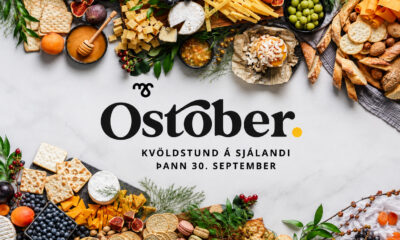 Ostóber hefst með sex rétta osta- og vínpörun