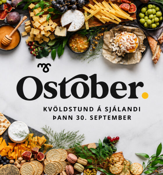 Ostóber hefst með sex rétta osta- og vínpörun