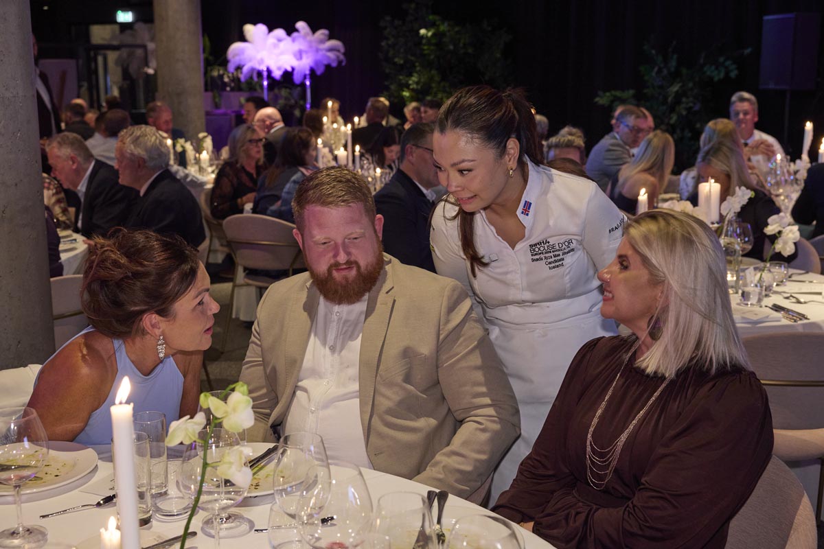 Myndasafn: Glæsilegt sælkerakvöld með Bocuse d’Or kokkum Íslands - Snædís Xyza Mae Jónsdóttir