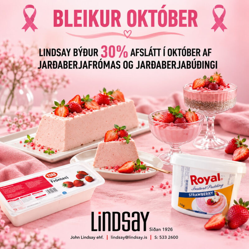 Bleikur október er hafinn