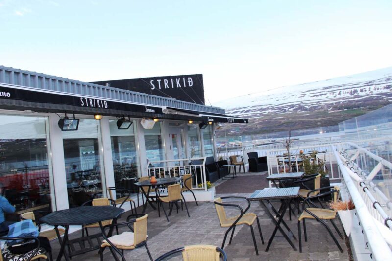 Strikið á Akureyri.