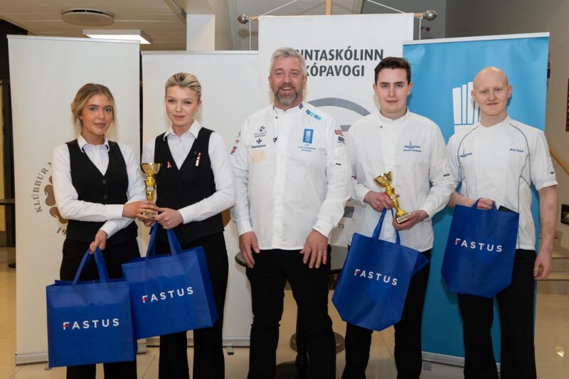 Fjórir ungir fagmenn tryggðu sér sæti í Norrænu nemakeppninni