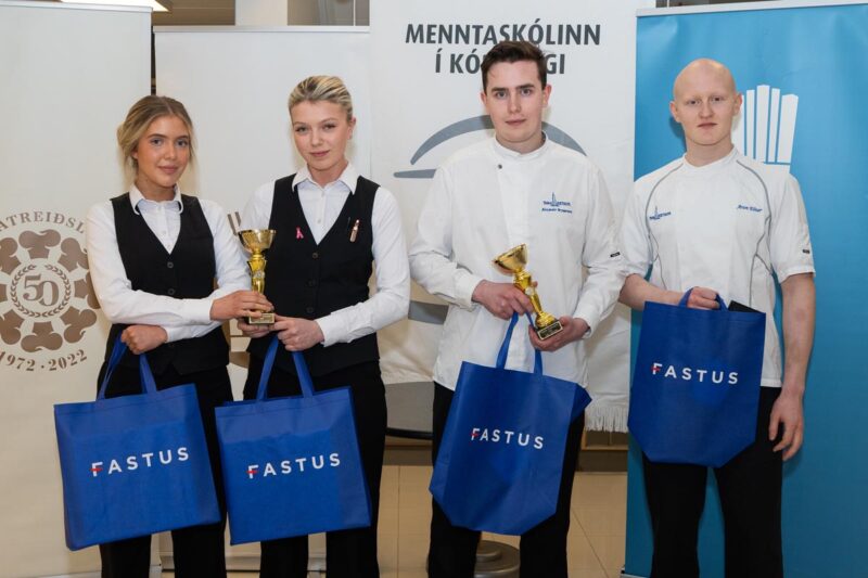 Fjórir ungir fagmenn tryggðu sér sæti í Norrænu nemakeppninni