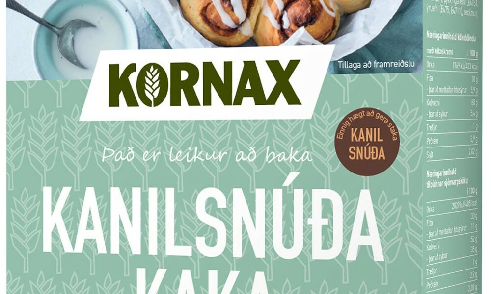 Kornax innkallar Kanilsnúðaköku