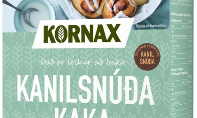 Kornax innkallar Kanilsnúðaköku