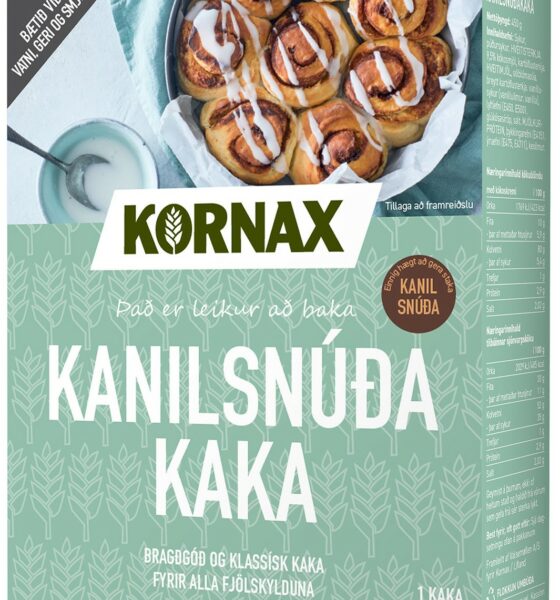 Kornax innkallar Kanilsnúðaköku