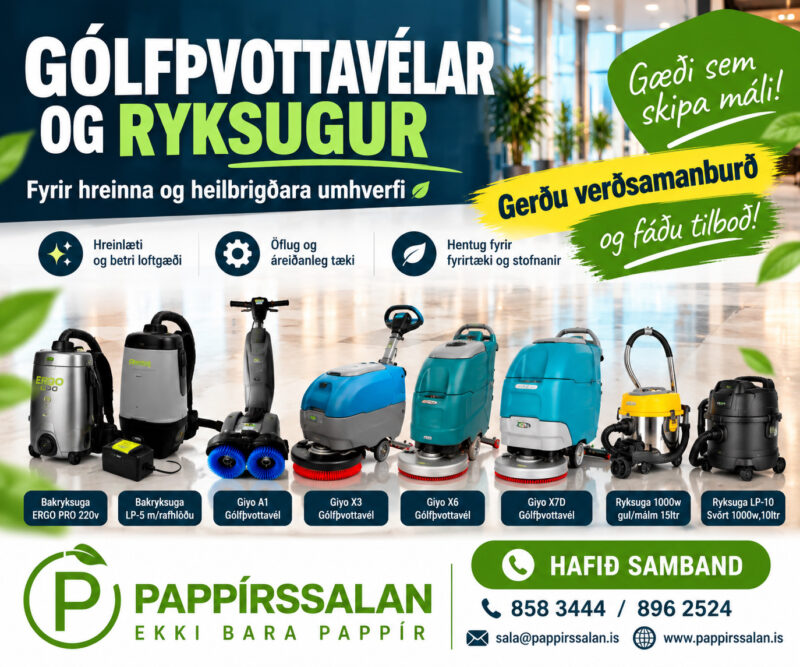Gerðu verðsamanburð áður en þú kaupir - Pappírssalan